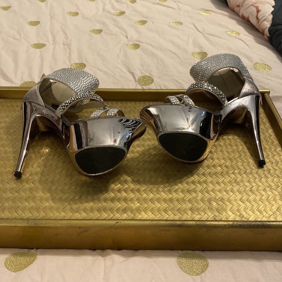 Jessica Simpson rose/lavender metallic Zinah platform - Picture 4 of 16